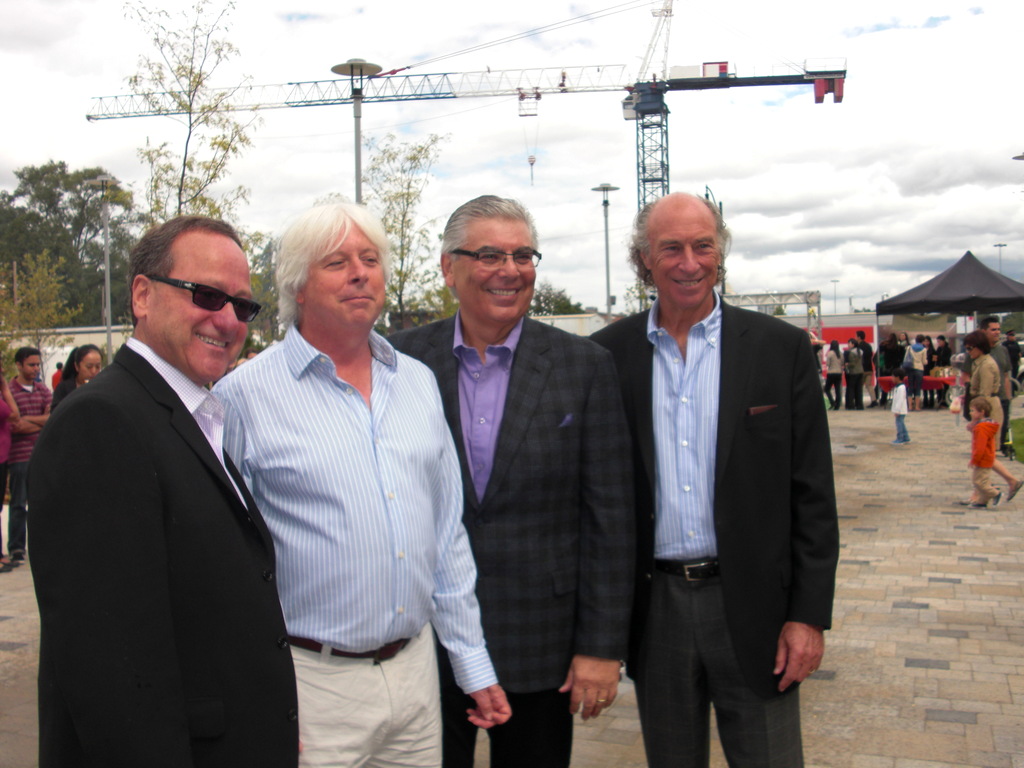 The speakers at the Avonshire park party - The speakers at the Avonshire park party -