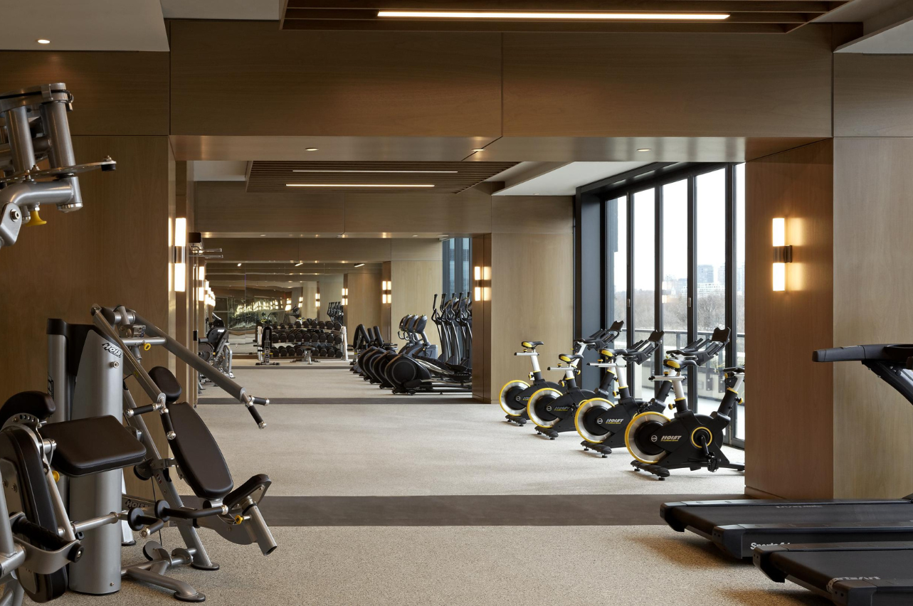 Fitness Centre at Via Bloor. Fitness Centre at Via Bloor.